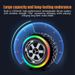 Wireless Speaker Small Car Wheel Shaped Speaker With Led Light High-Capacity Battery Handheld Pocket Size_voghion.com