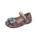 Mother&Kids Girls Princess Shoes Crystal Children girls Foreign style baby shoes soft soled single shoes_voghion.com