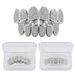 Men And Women's Jewelry Micro Diamond Braces Canines Vampire Teeth_voghion.com