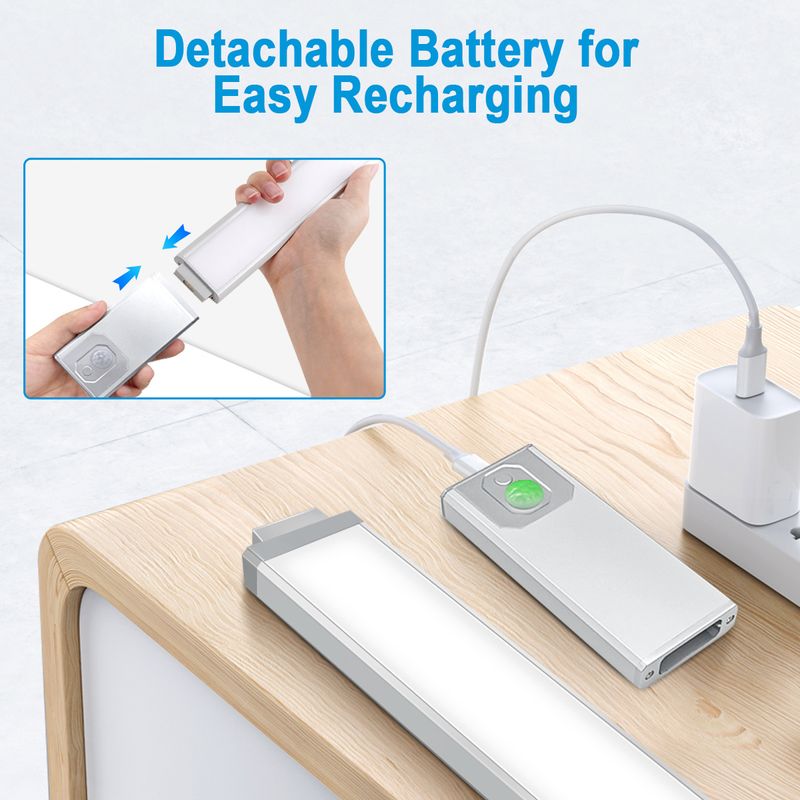 Removable Human Body Induction Light Wardrobe Cabinet Light Led Battery Wine Cabinet Kitchen Porch Shoe Cabinet Bed Bottom Atmosphere Light_voghion.com