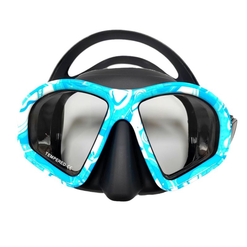 Large frame diving goggles for men and women Free diving goggles High definition anti-fog diving mask Snorkeling goggles_voghion.com