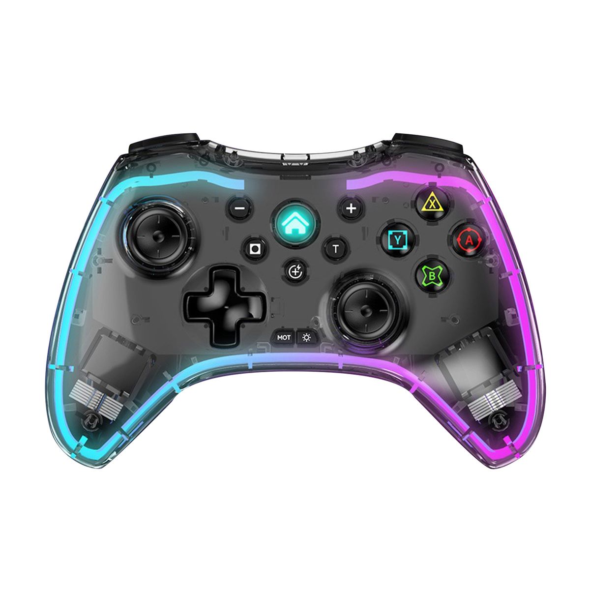 Xinweiqing 1 Set PC Lineardruck-Triggertasten Joystick Unterhaltung ABS Videospiele Telefon Externer Gaming-Controller_voghion.com