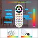 Bluetooth Floor Lamp - Smart RGB Music Sync Light With APP Control, 16 Million Colors For Living Room & Bedroom, Modern Cylinder Corner Lamp_voghion.com
