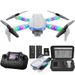 BEEPRINCESS Drone Screen Remote Control And Cool Lights, RC Quadcopter With 4K HD Dual Camera For Beginner Adults Kids,_voghion.com