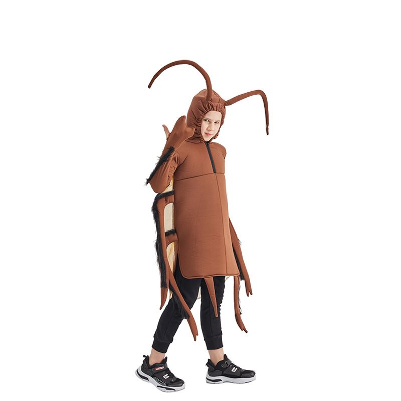 Children's mischievous costume, young cockroach jumpsuit, campus activity costume_voghion.com