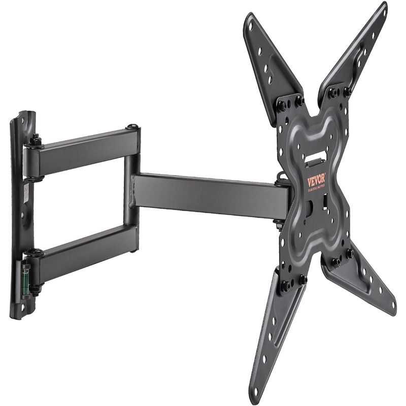 VEVOR Full Motion TV Mount Fits For Most 26-55 Inch TVs, Swivel Tilt Horizontal Adjustment TV Wall Mount Bracket With Articulating Arm, Max VESA 400x400mm , Holds Up To 99 Lbs_voghion.com