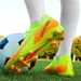 Scarpe da calcio per bambini Ragazzi e ragazze Scuola elementare Studenti Scarpe da allenamento per adolescenti con unghie rotte in velcro_voghion.com