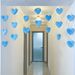 Heart-shaped Cute Girly Heart String Door Counter Indoor Hanging Decoration Dormitory Partition Curtain_voghion.com