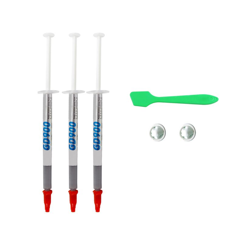 3Pcs GD900 Pasta Termica Efficace Composto a Bassa Consistenza CPU 4.8WM-K Grasso di Raffreddamento per Scheda Madre_voghion.com