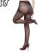 2025d Plus Size Jacquard Dot Stockings Extra Large Ultra-thin Summer Black Pantyhose_voghion.com