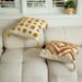 Tufted Cushion Cover With Sun, Moon, Rainbow & Raindrop Designs – Soft & Stylish Home Decor For Sofa, Bed, Car_voghion.com