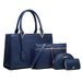 Mode Damen Tasche Handtasche große Kapazität vierteiliges Set Mutter und Kind Tasche diagonal große Tasche mittlere Tasche Bürotasche Mutter Geschenk_voghion.com