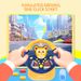 Juguete de simulación de volante vertical para educación infantil transfronteriza, asiento trasero de coche, Douyin, máquina de historias musicales de copiloto muy vendida_voghion.com