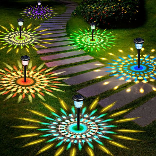 Luce da giardino dinamica solare in vetro per esterni, da inserire nel terreno, da inserire nel percorso, da inserire nel paesaggio_voghion.com
