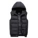 Abbigliamento maschile Gilet casual versatile da uomo e da donna in cotone, invernale, caldo, spesso, di grandi dimensioni, alla moda, giacca da uomo in memory foam_voghion.com