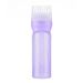 3PCS Root Comb Applicator Bottle Empty Hair Dye Bottle Dispensing Refillable Hair Coloring Dyeing Bottles Hairdressing Styling Tool for Salon Cleaning Shampoo_voghion.com