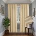 Polyester Sheer Curtains - 50% Light Filtering Window Panels For Living Room, Bedroom & Balcony (130x160/214/245cm)_voghion.com