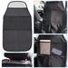 Caer Car Seat Back Protector Cover For Children Kids Backseat Kick Pad Mats With Organizer Universal Auto Interior_voghion.com