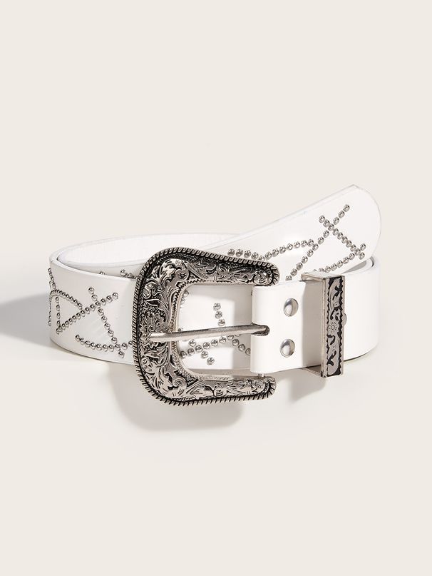 2024 Nova Moda Personalizada Esculpida Fivela Juventude Estilo Punk Liuding Calça Casual Cinto_voghion.com