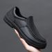 TerraStride Chef Non-Slip Oil-Proof Waterproof Wear-Resistant Kitchen Work Shoes For Men_voghion.com