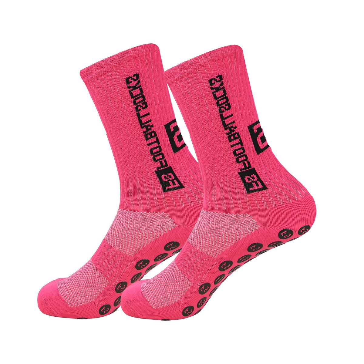 Thickened football socks men's and women's training socks non-slip tube professional running sports football glue non-slip socks_voghion.com