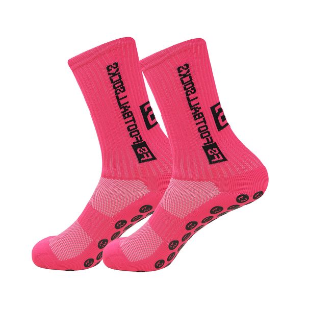Thickened football socks men's and women's training socks non-slip tube professional running sports football glue non-slip socks_voghion.com