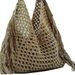 New Trendy Fashion Versatile Tassel Woven Design Color-Block Handbag Shoulder Bag For Women_voghion.com