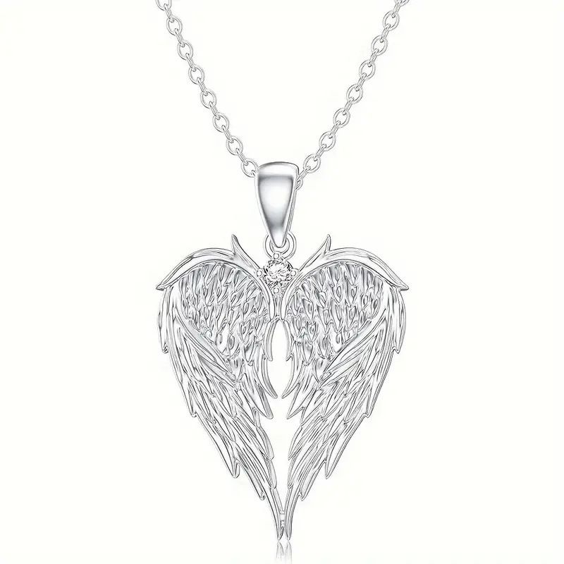 Collana a forma di cuore con ali e gioielli_voghion.com