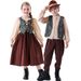 Halloween children's German beer boys girls' stage cultural and artistic performance costume, hat set included_voghion.com