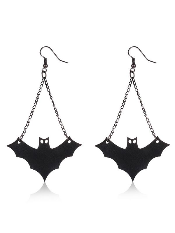 Collier en dentelle motif chauve-souris pour femme, accessoire créatif pour Halloween_voghion.com