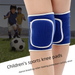 Ginocchiere da ballo per bambini in spugna 100% cotone, sport, pallavolo, danza, pattinaggio a rotelle, gomitiere anticaduta, traspiranti_voghion.com