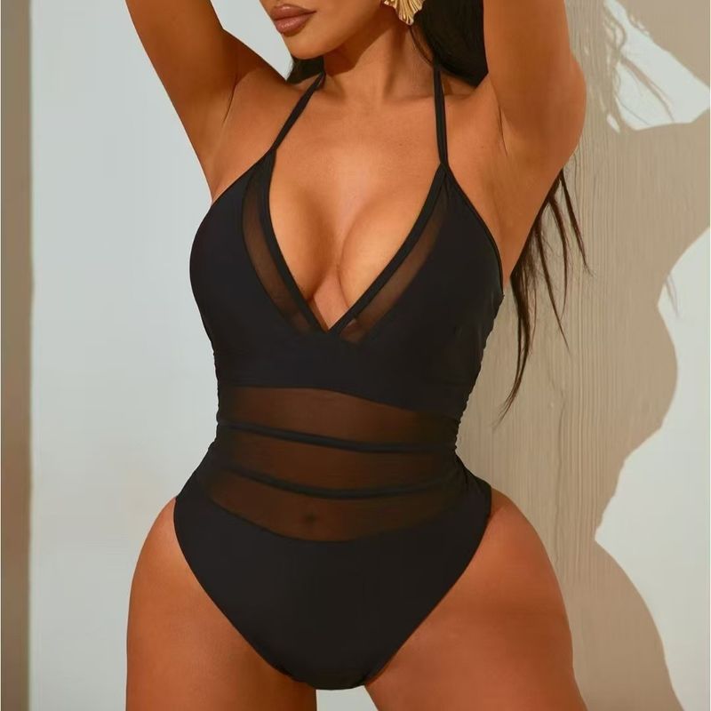Women's Clothing Sexy Bikini One Piece Swimsuit_voghion.com