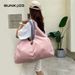 Lulu Same Style Yoga For Women, Large Capacity Gym Dry And Wet Separation Sports Short Trip Bag, Business Travel Bag_voghion.com