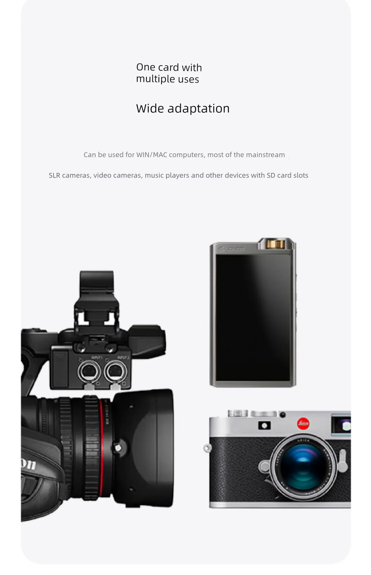 Lotoo Letu titāna krizantēma/lielās tintes krizantēma/zelta krizantēma/neitrāla TF uz SD kameras slota kartes 2. turētājs_voghion.com