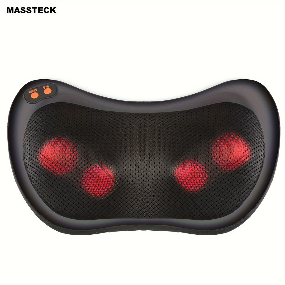 Massageador de pescoço, massageador de pescoço Shiatsu com calor, massageador elétrico de costas para ombros, costas, pernas, massagem de amassamento de tecidos profundos para aliviar os músculos, massagem_voghion.com