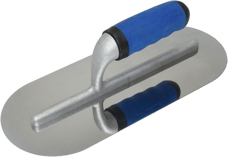 Smoothing Trowel Round 400x 100 Mm Professional Smoothing Disc With Stainless Steel Blade For Indoor And Outdoor Plaster Plaster_voghion.com