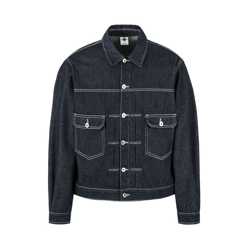 149- Giacca in denim da uomo di alta qualità, stile motociclista, stile autunno inverno, lavato blu_voghion.com