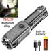 LED Flashlight – 1000LM Zoomable, USB-C Rechargeable, 1200mAh Battery, 500m Long-Range Beam For Outdoor & Emergency Use_voghion.com