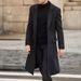 Pulse 2025 Foreign Trade European And American Men's Wool Coat Cross-Border British Style Large Size Long Double-Sided_voghion.com