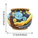 Vaso per fiori in resina con cielo stellato, serie ispirata a Van Gogh, grande diametro, contenitore per piante in vaso da giardino, per la casa e la scrivania._voghion.com