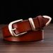 HOT Available In Plus Size Women Leather Belt Brand Ladies Length: 95-120cm Belts For Female Width:2.8cm_voghion.com