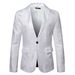2024 Bright Face Dark Pattern Small Performance Stage Suit Coat Men's_voghion.com