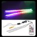 Auto-Tagfahrlicht LED bunt Wasser Lenkung RGB Fernbedienung Kristall Tränenlicht Festzelt Lichtleiste Auto Licht Modifikation_voghion.com