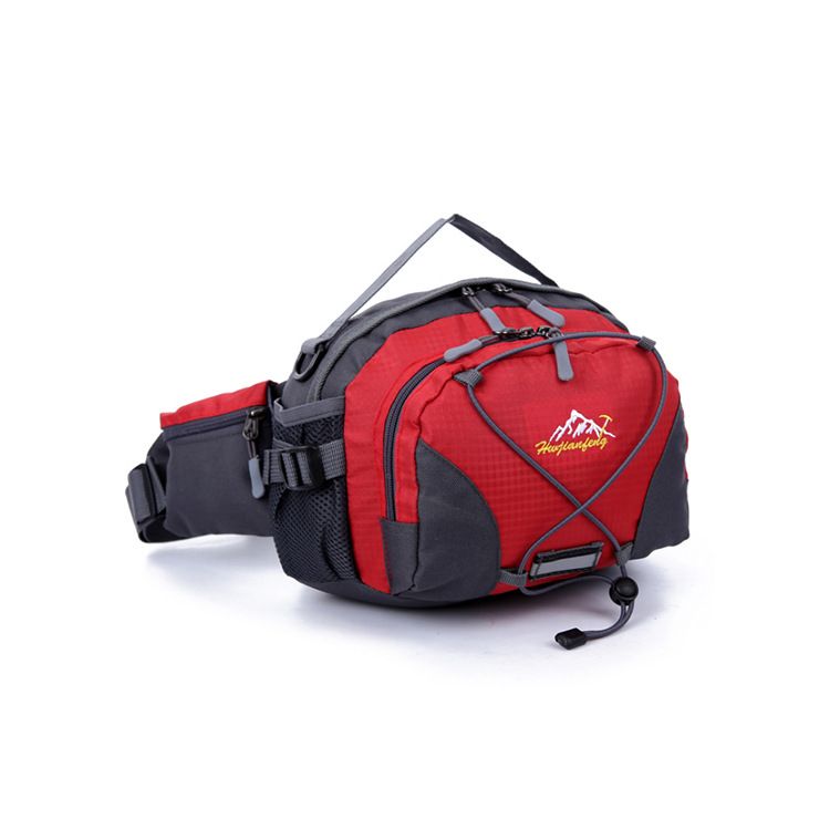Selling Korean version outdoor mountaineering, leisure handbag, reflective tape design, single shoulder travel waist_voghion.com