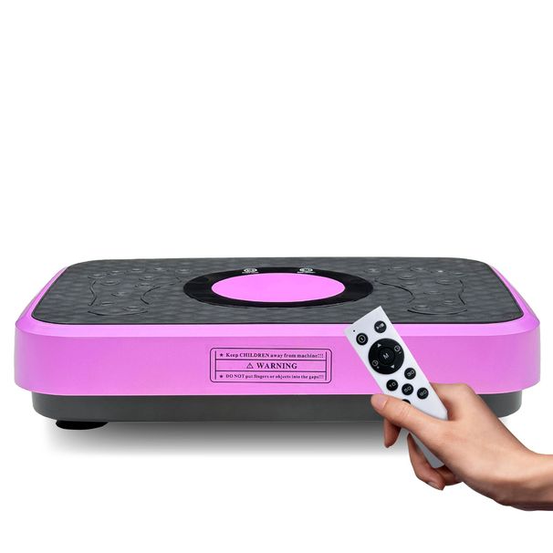 Vibration Plate Fitness Platform, Whole Body Exercise Machine For Lymphatic Drainage, Shaking Workout Board With 120 Speed Levels, Fat Burner And Weight Loss Equipment For Men And Women._voghion.com