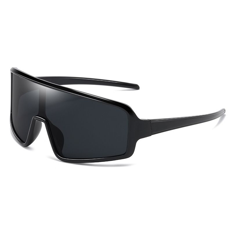 Fashion Fashion Oversized Red Sports Sunglasses Men Classic Black Big Sun Glasses Vintage Driving Hiking Goggle Unisex UV400_voghion.com