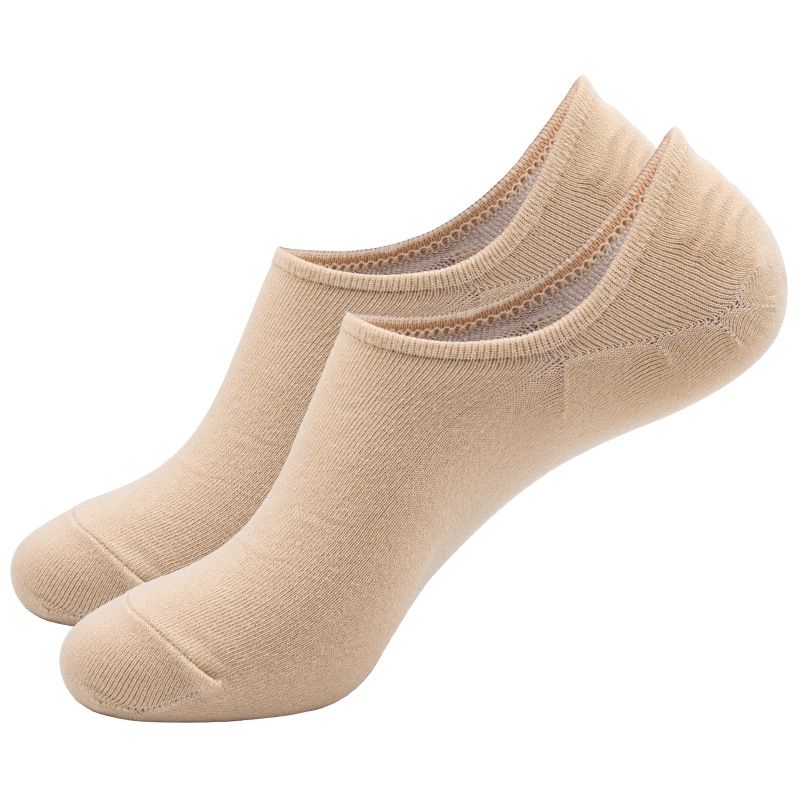 Shoe Accessories Men's Boat Socks Spring And Summer Short Socks Shallow Mouth Non Slip Heel Invisible_voghion.com