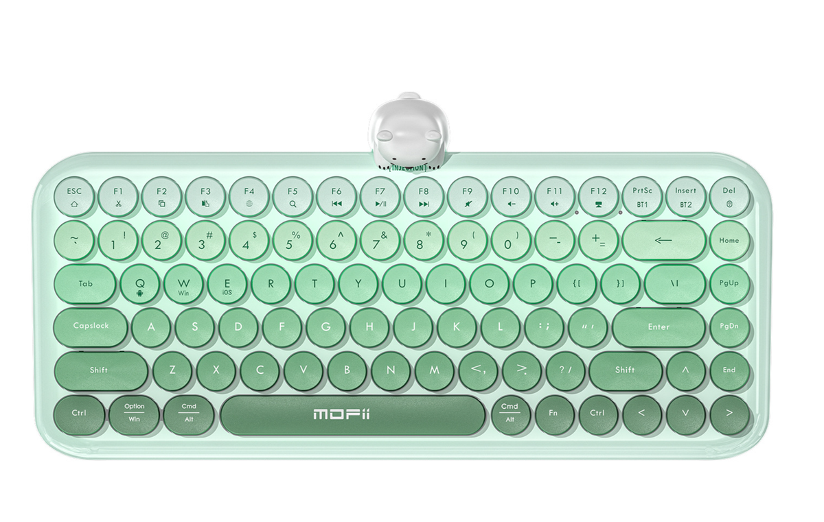 MOFii ANNI Dual-Mode Wireless Bluetooth Keyboard Mechanical Feel External For Phones Tablets Factory_voghion.com