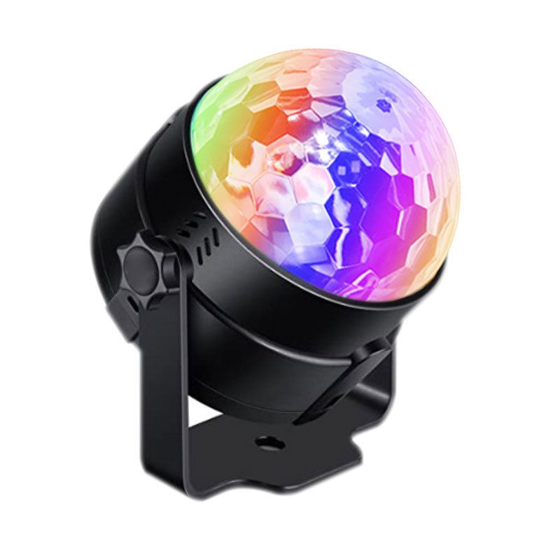 Kerstverlichting afstandsbediening LED kleine magische bal mini kristallen magische bal lamp kleurrijke spraakgestuurde roterende lamp laserlamp KTV podiumlamp_voghion.com