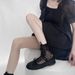 New Strap Short With Lace Trim Summer Bowknot Girl Thin Socks_voghion.com